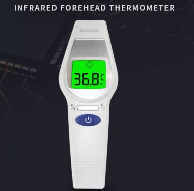 LED-kropp Infraröd örontermometer / temperaturtemp-pistolsensor